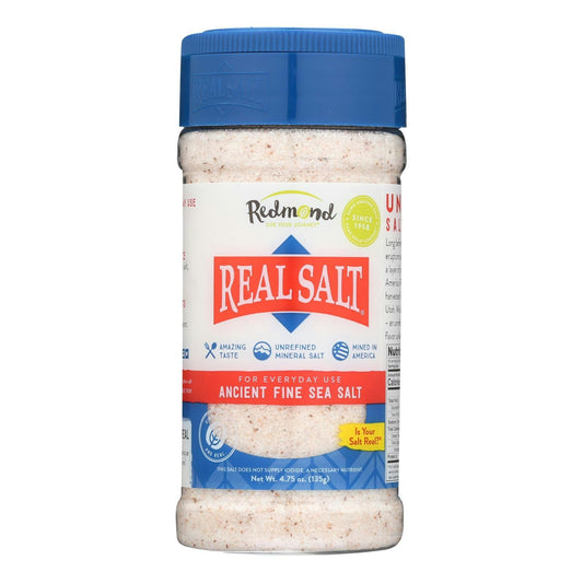 Redmonds Real Salt - 4.75 oz (Pack of 12)