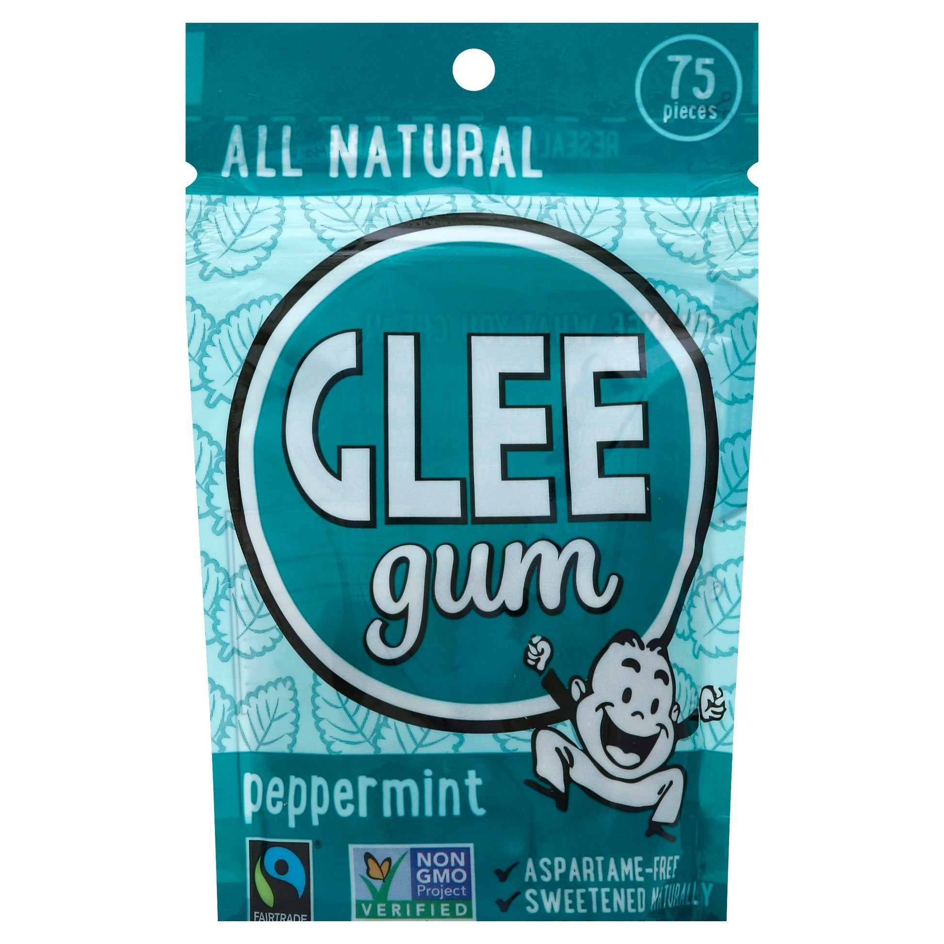 Glee Gum Gum Bag Peppermint 55 Pieces (Pack of 6)