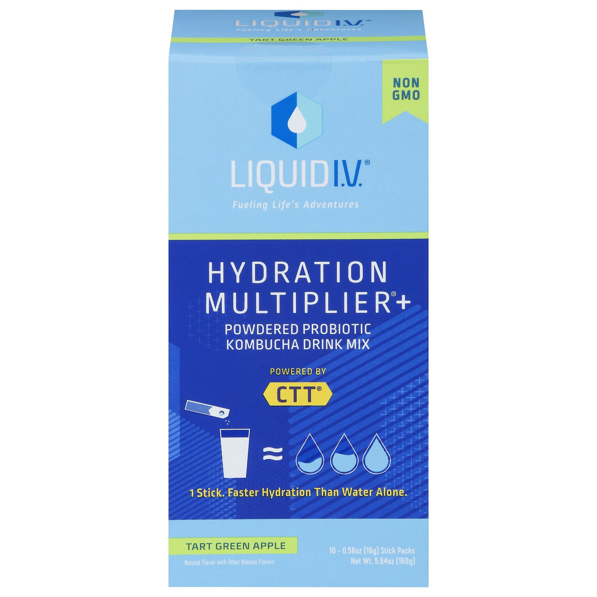 Liquid Iv Hydration Apple 10 Countt box 5.64 Oz