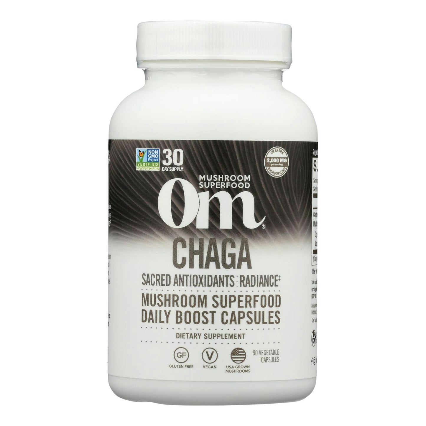 Om - Mushroom Superfood Chaga - 90 ct