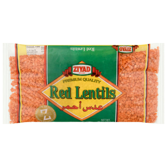 Ziyad Bean Lentil Red 16 Oz (Pack of 6)