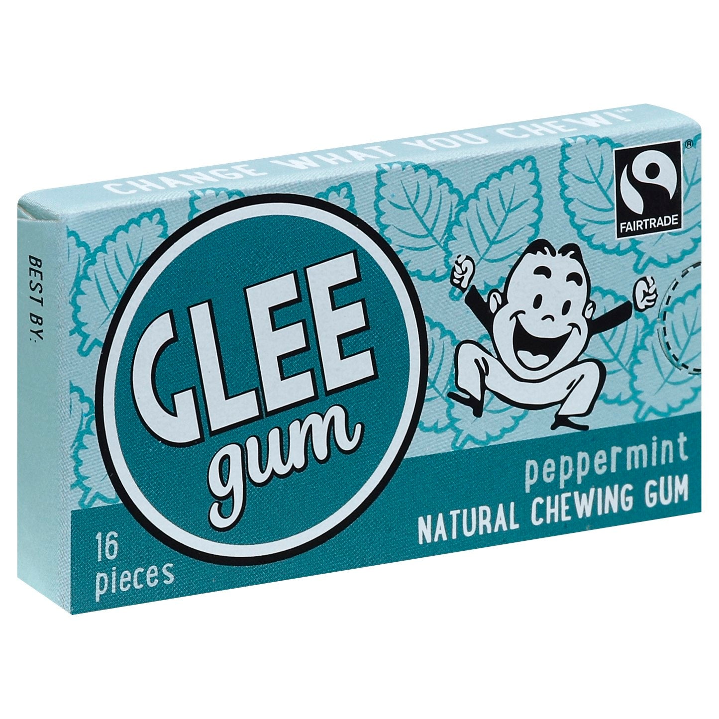 Glee Gum Gum Peppermint 16 Pc Pack of 12