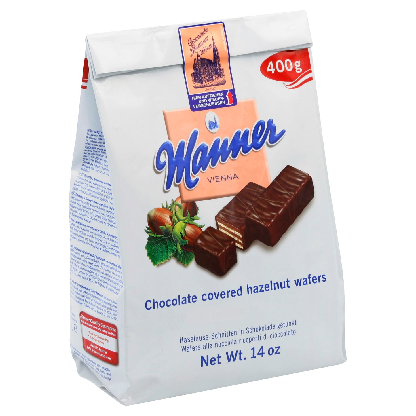 Manner Wafer Mignon 14 Oz (Pack of 10)