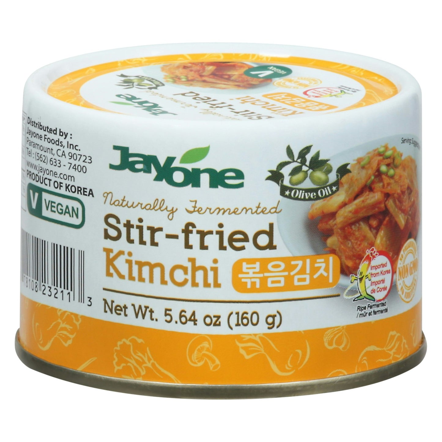 Jayone - Stir Fried Olive Oil Kimchi 5.64 oz (Pack of 12)