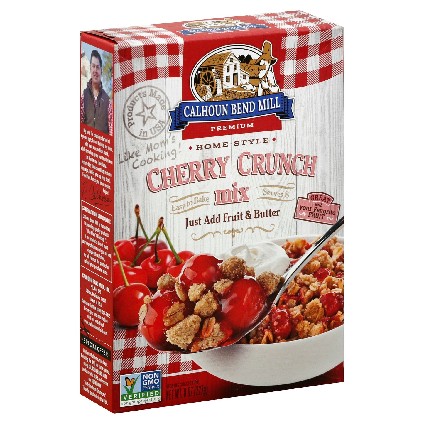 Calhoun Bend Mix Cherry Crunch 8 Oz Pack of 6