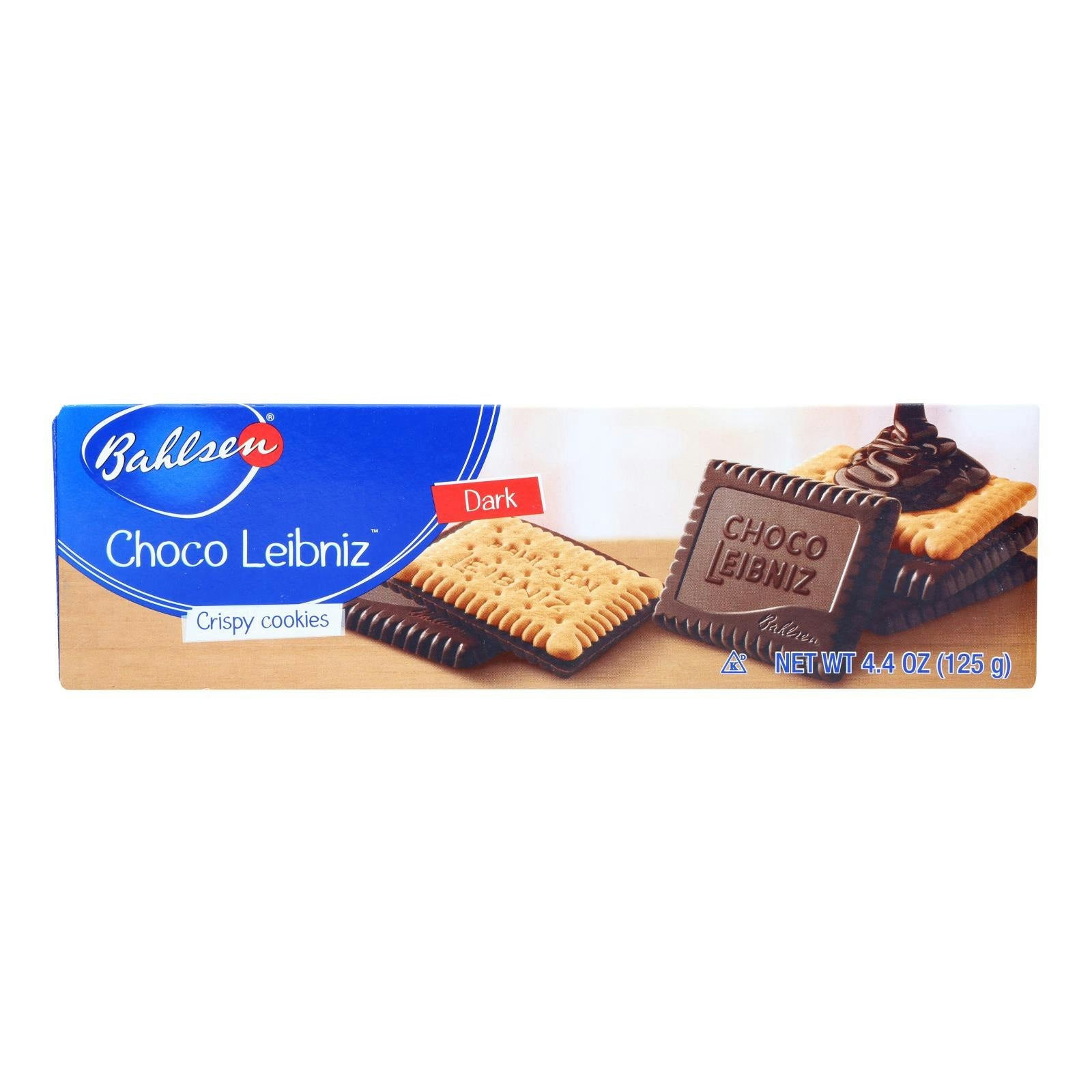 Bahlsen Choco Leibniz Butter & Dark Chocolate 4.4 oz (Pack of 12)