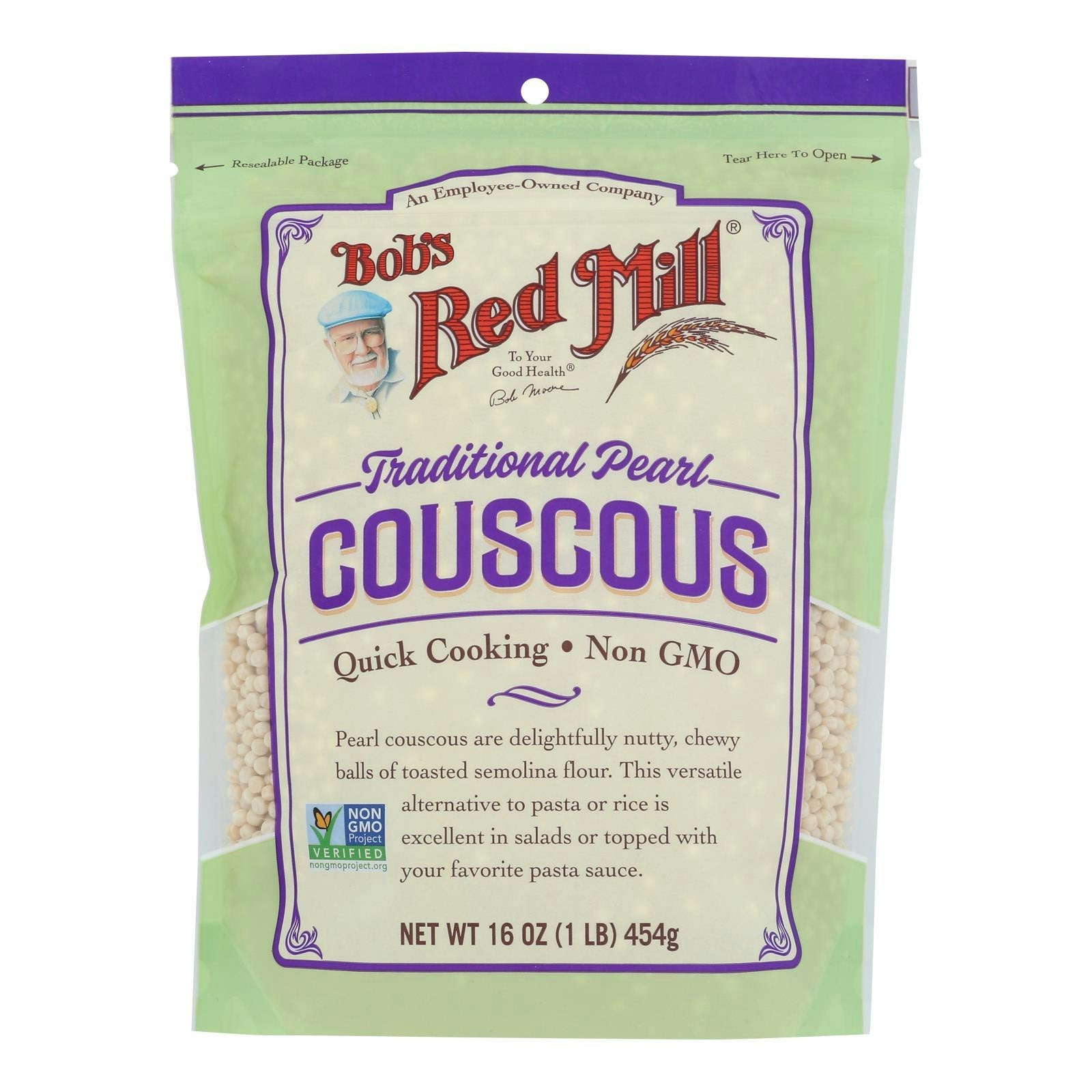 Bob's Red Mill - Couscous Pearl Natural 16 oz (Pack of 4)