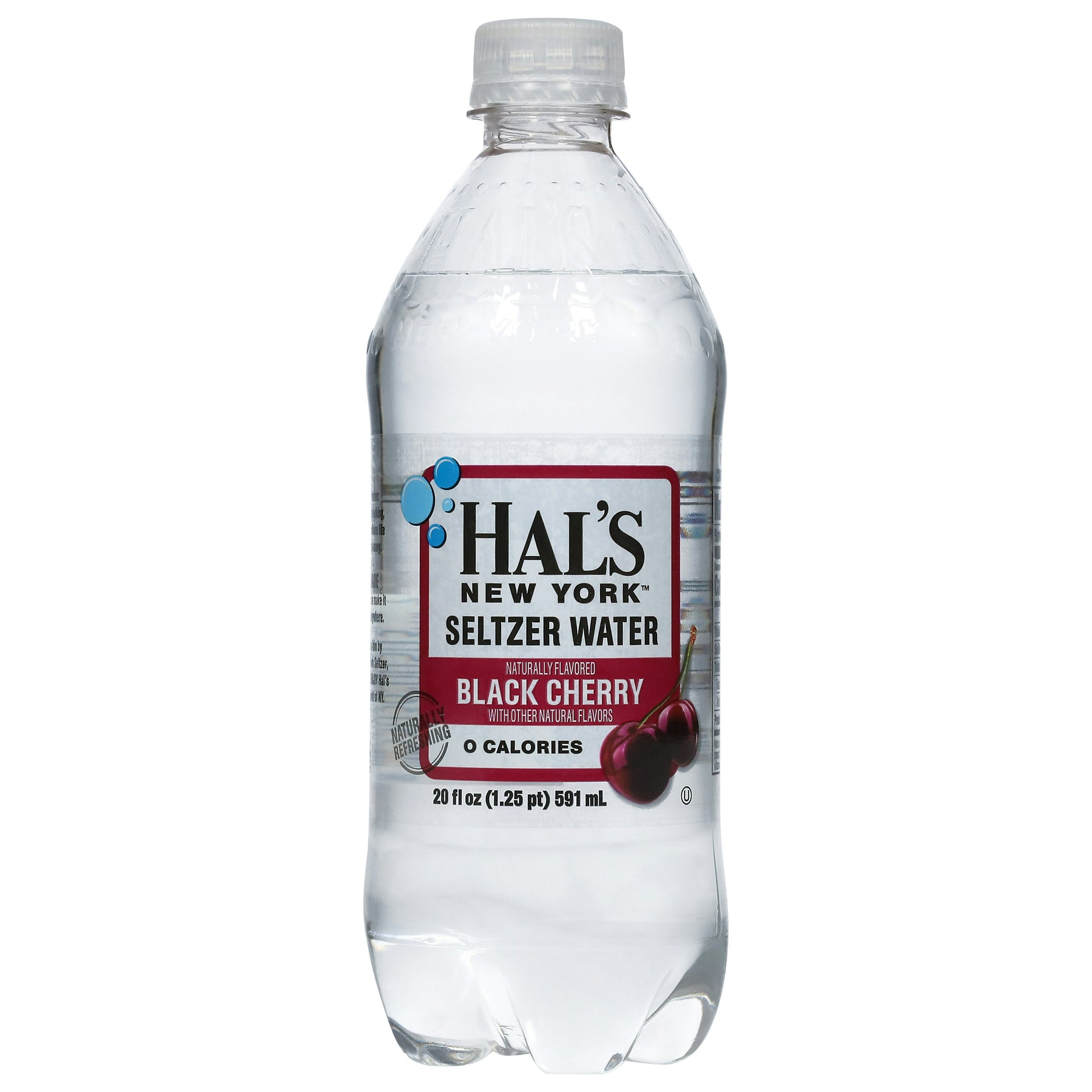 Hals New York Black Cherry Seltzer 20 Fo Pack of 24