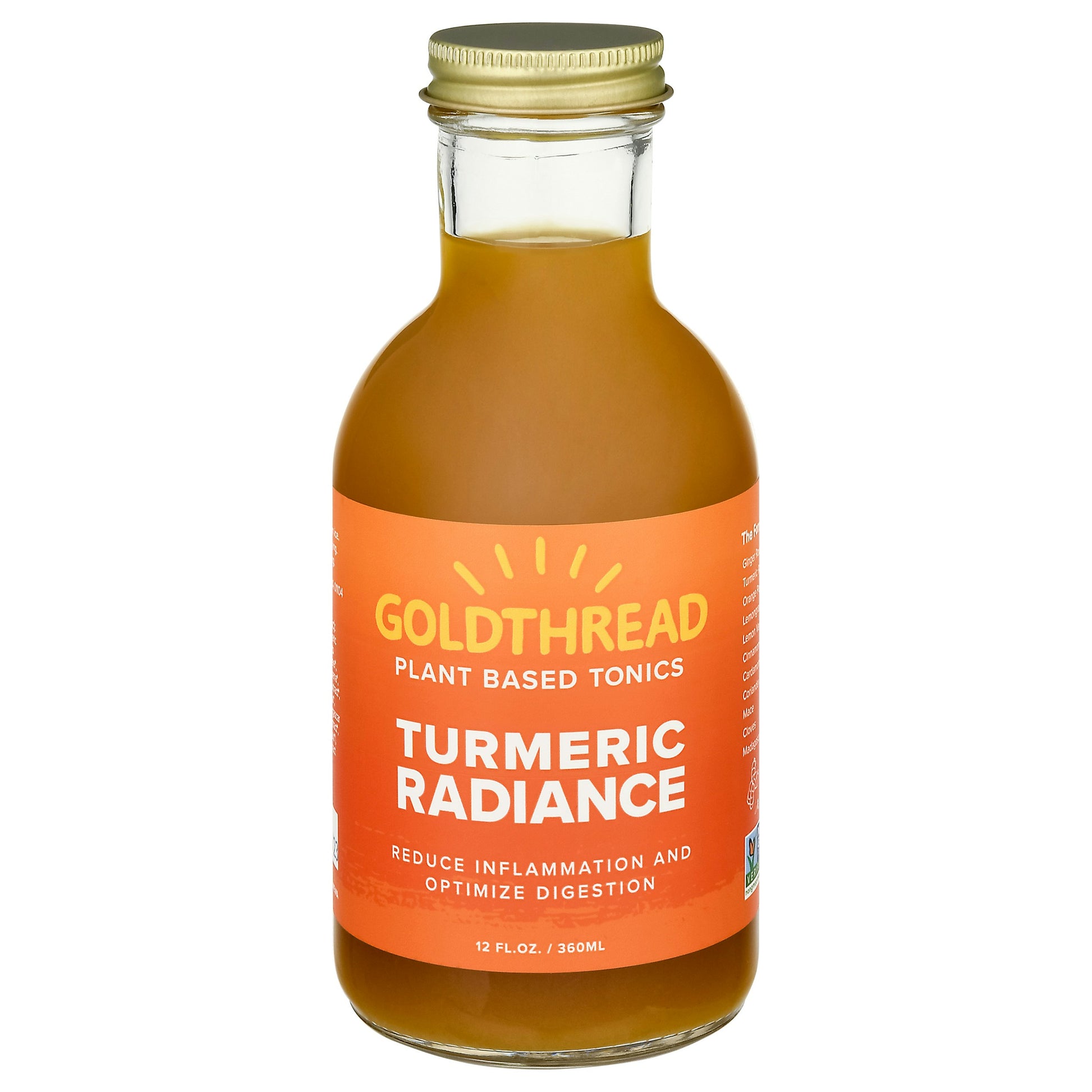 Goldthread Tonic Tumeric Radiance 12 FO (Pack Of 6)