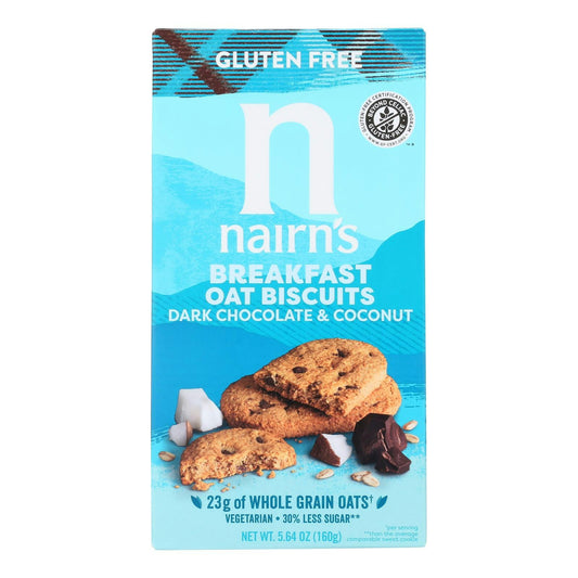 Nairn's - Biscuits Chocolate & Coconut 5.64 oz (Pack of 6)