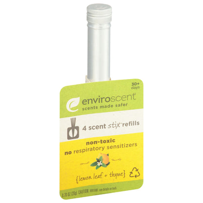 Enviroscent Scent Sticks Refill Lemon 0.7 Oz Pack of 8