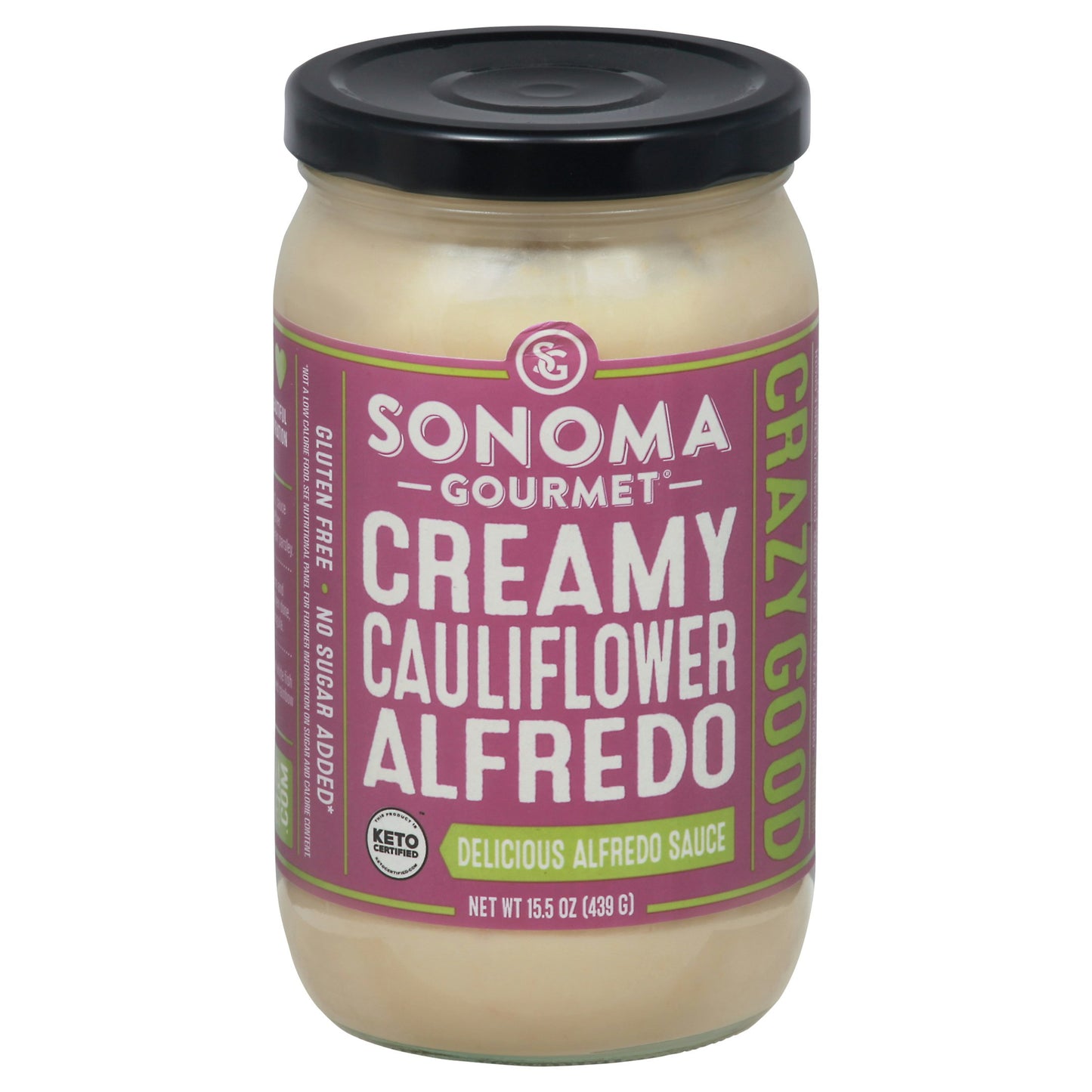 Sonoma Gourmet Sauce Alfredo Cauliflower 15.5 Oz (Pack of 6)