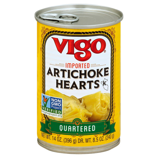 Vigo Artichoke Quartered 14 oz (Pack of 12)