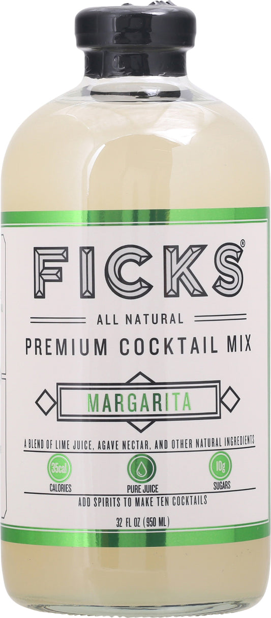 Ficks Mix Cocktail Margarita 32 fl oz (Pack of 6)