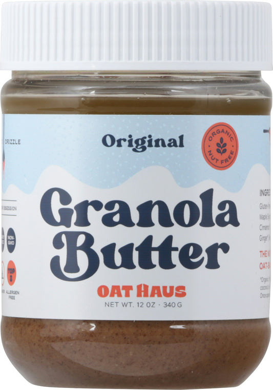 Oat Haus Butter Granola Original 12 Oz Pack of 6