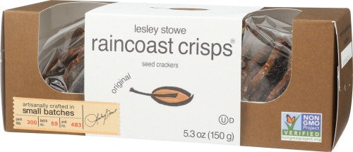 Lesley Stowes Original Raincoast Crisps - 5.3 Ounce (Pack of 12)