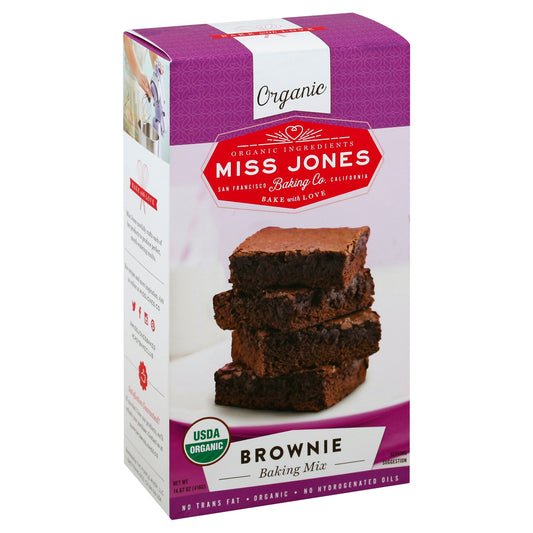 Miss Jones Baking Co Mix Brownie 14.67 Oz Pack of 6