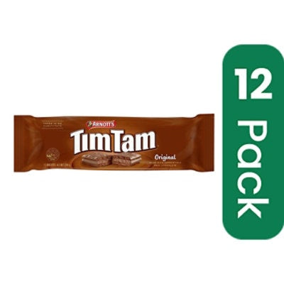 Arnotts Tim Tam Original Chocolate Biscuit - 7 Ounce (Pack of 12)