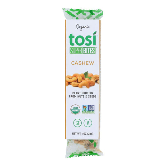 Tosi Cashew Super Bites Organic - 1 oz (Pack of 12)