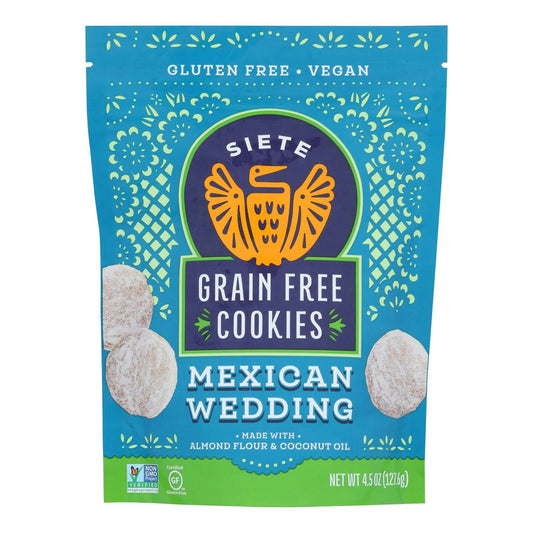 Siete - Cookie Mexican Wedding 4.5 oz (Pack of 10)