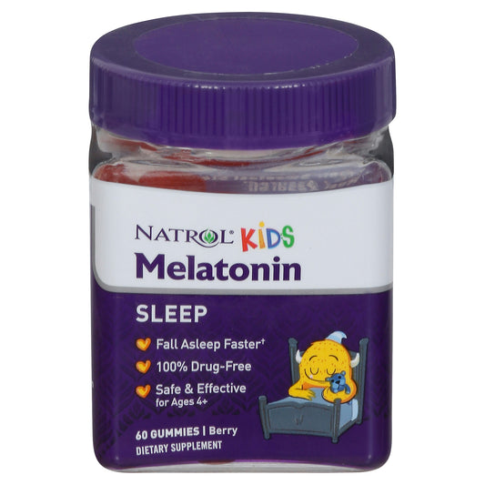 Natrol Kids Melatonin Berry Gummies 60 Count