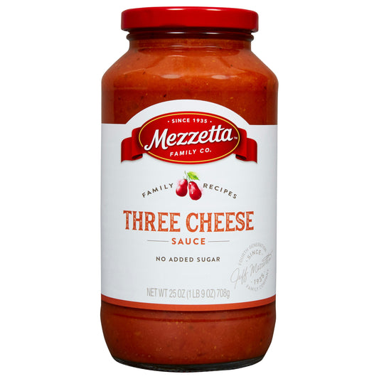 Mezzetta Sauce Parmesan Asigo & Romano 25 oz (Pack of 6)