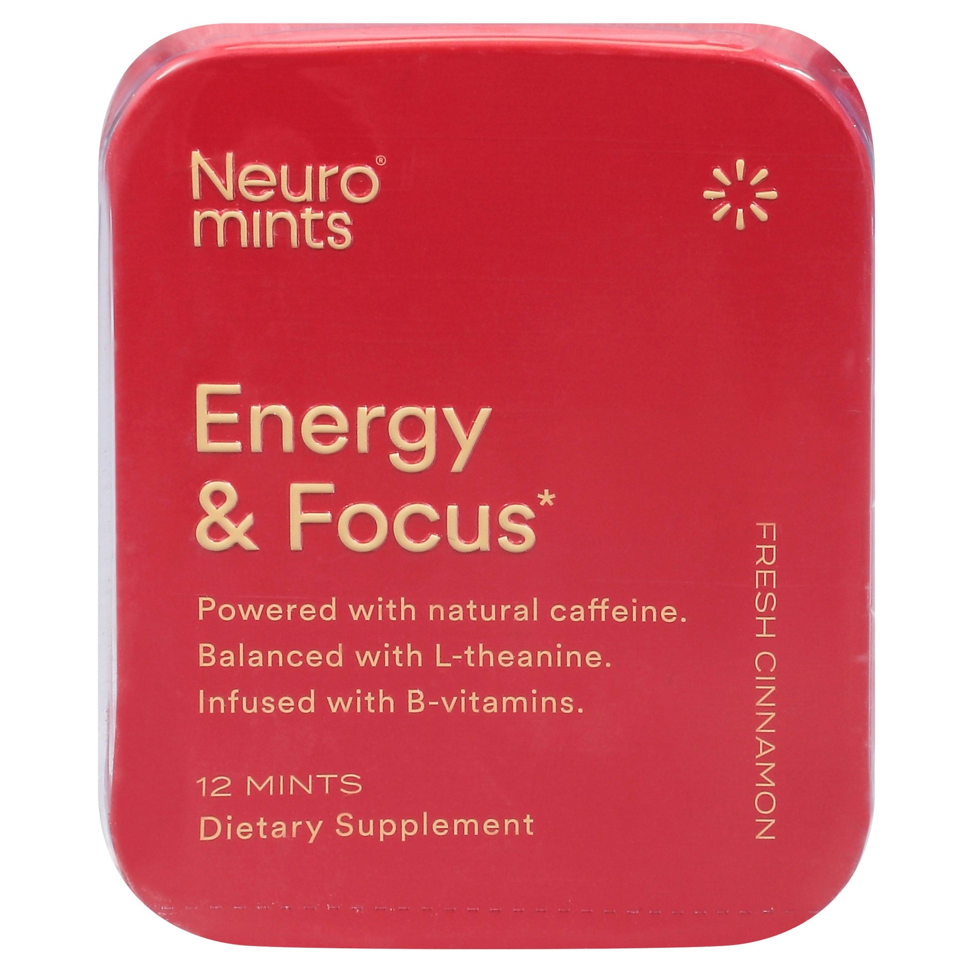 Neuro Mints Mint Energy & Focus Fresh Cinnamon 12 Pc (Pack of 12)