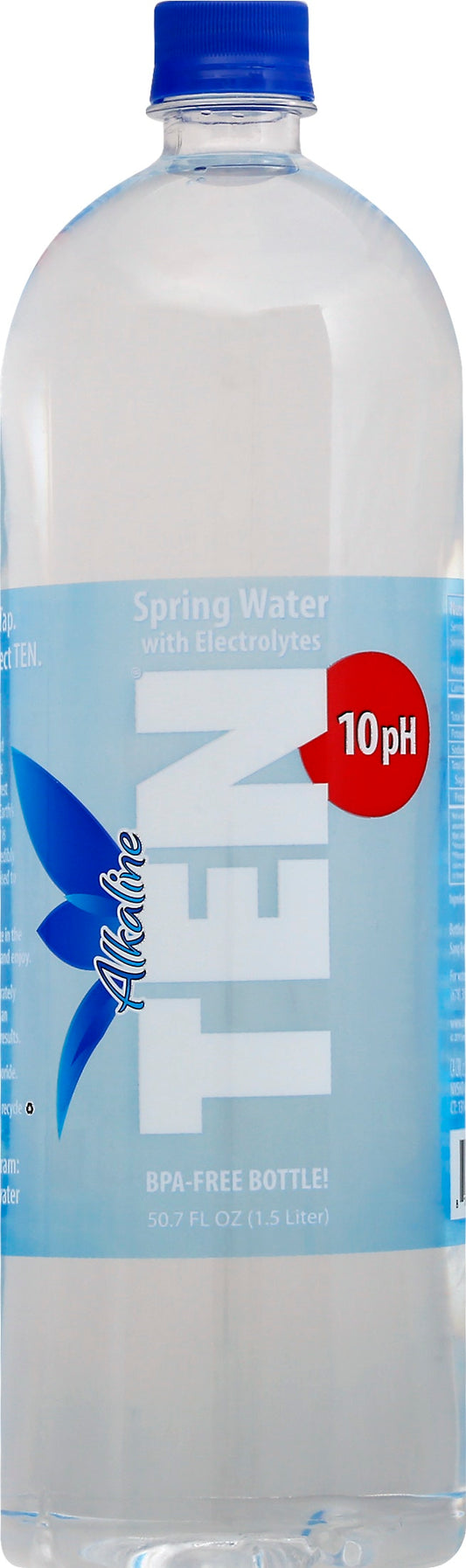 Alkalife Ten Water Spring Alkaline 10Ph 50.7 Fl Oz (Pack of 12)