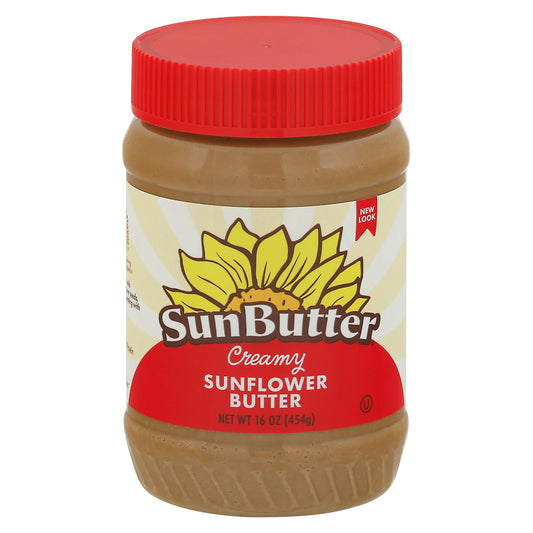 Sunbutter Natural Nut Butter Original Creamy 16 oz (Pack of 6)