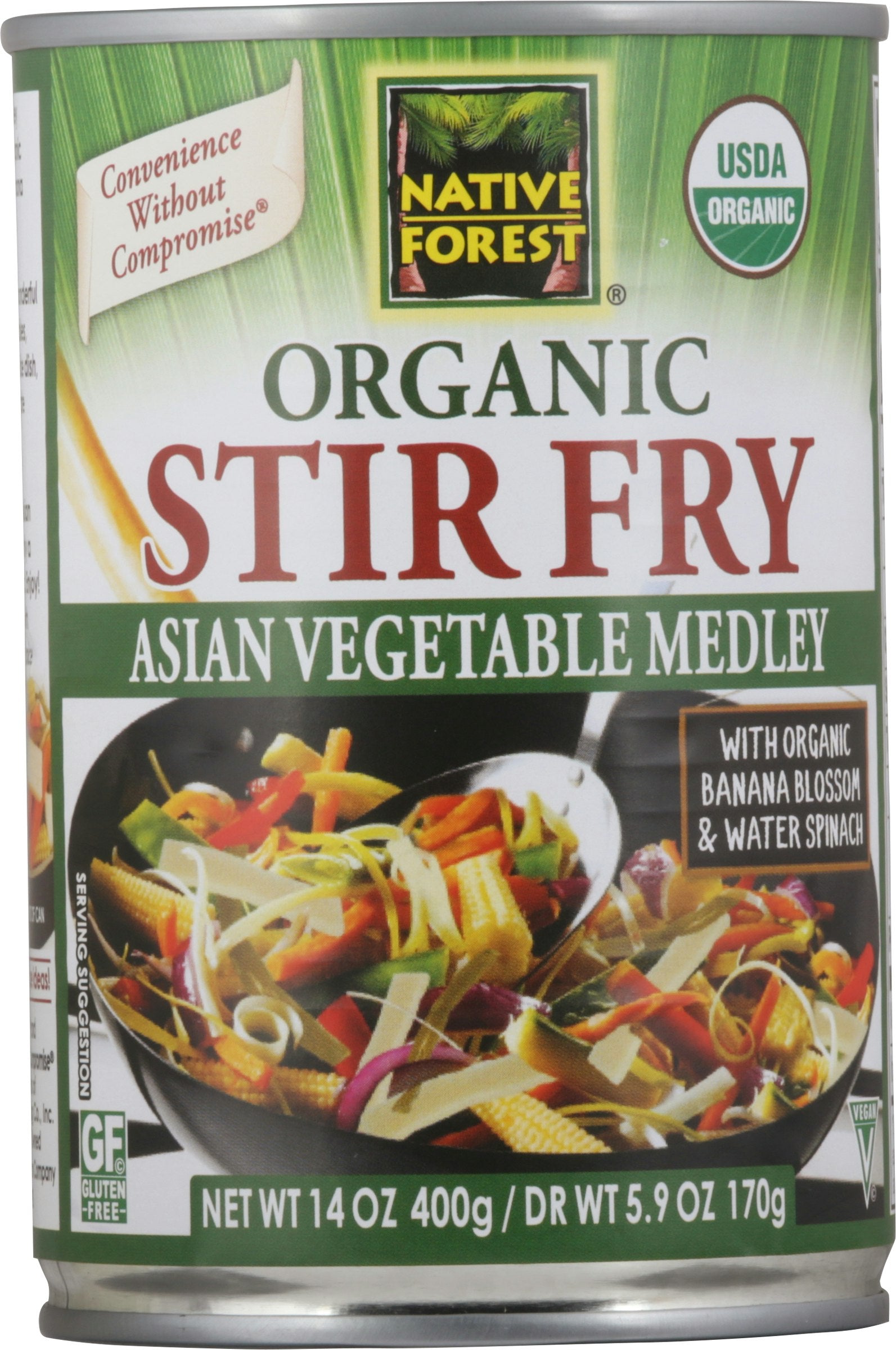 Native Forest Vegetable Medly Asian Stirfry Og 14 Oz Pack of 6