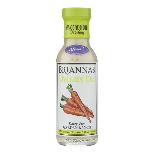 Brianna's - Dressing Dairy-Free Ranch Avocado Oil 10 fl. Oz (Pack of 6)