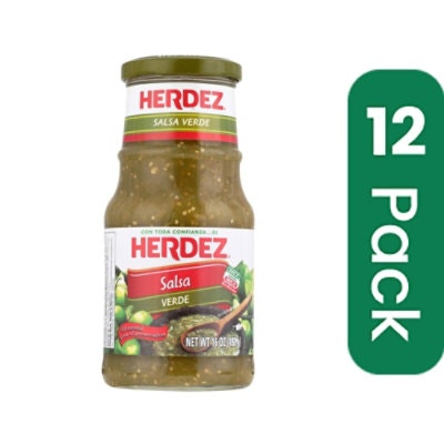 Herdez Salsa - Verde 16 oz (Pack of 12)