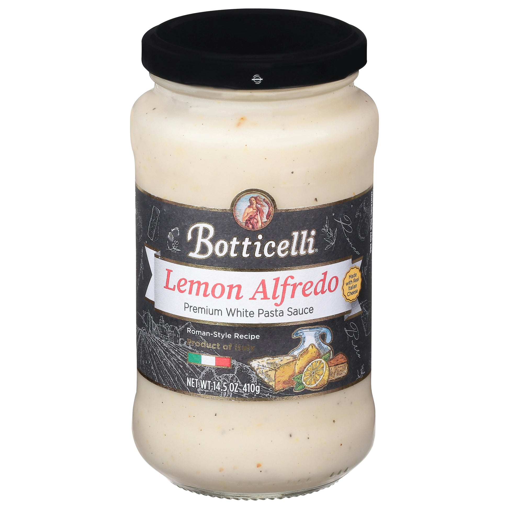 Botticelli Foods Llc Sauce Alfredo Lemon 14.5 oz (Pack of 6)