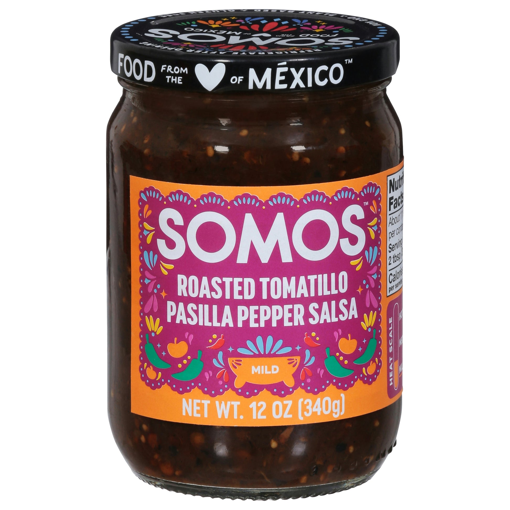 Somos Salsa Ranchera Pasilla 12 Oz (Pack of 6)