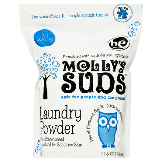 Mollys Suds Powder Laundry Ppmt 70Loads 47 Oz (Pack of 6)