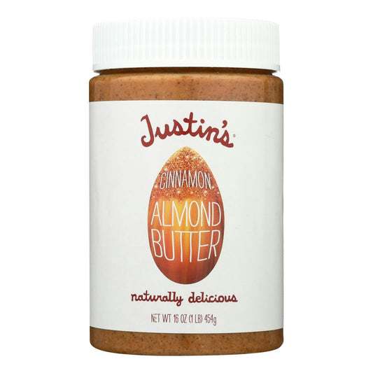 Justin's Nut Butter Almond Cinnamon - 16 oz (Pack of 6)