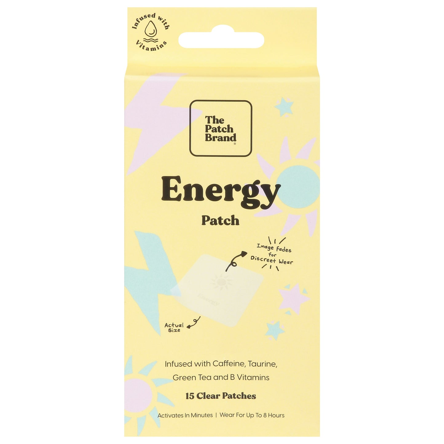 The Patch Brand Energy Patch 15 Ea (Pack Of 4)