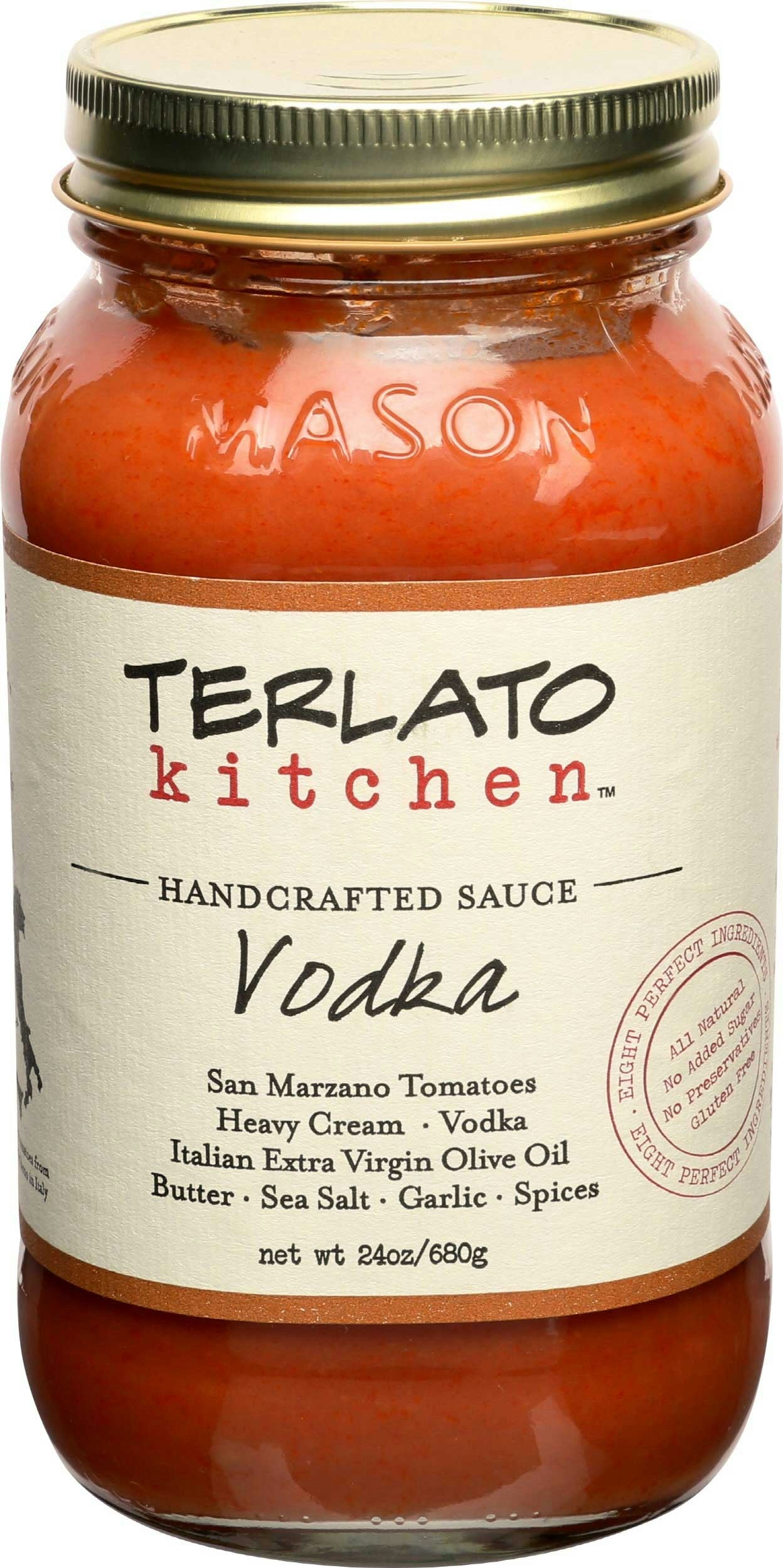 Terlato Kitchen Handcrafted Vodka Sauce - 24 Ounce (Pack of 6)