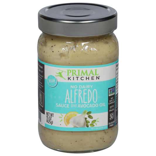 Primal Kitchen Sauce No Dairy Alfredo 15 oz (Pack of 6)