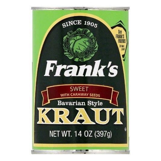 Frank's - Kraut Sweet Bavarian Style 14 Oz (Pack of 24)