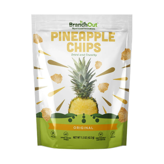 Branchout - Chips Pineapple 1.5 oz (Pack of 12)