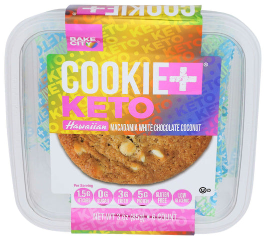 Bake City Cookie Plus Keto Hawn Tub 3 Oz Pack of 12