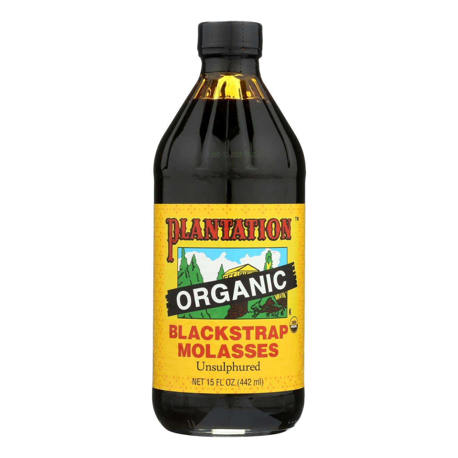 Plantation Molasses Blackstrap Organic 15 Oz