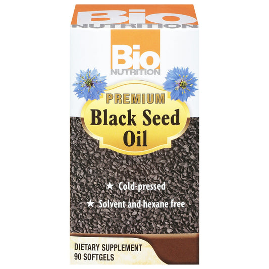 Bio Nutrition - Premium Black Seed Oil - 90 Softs Gels