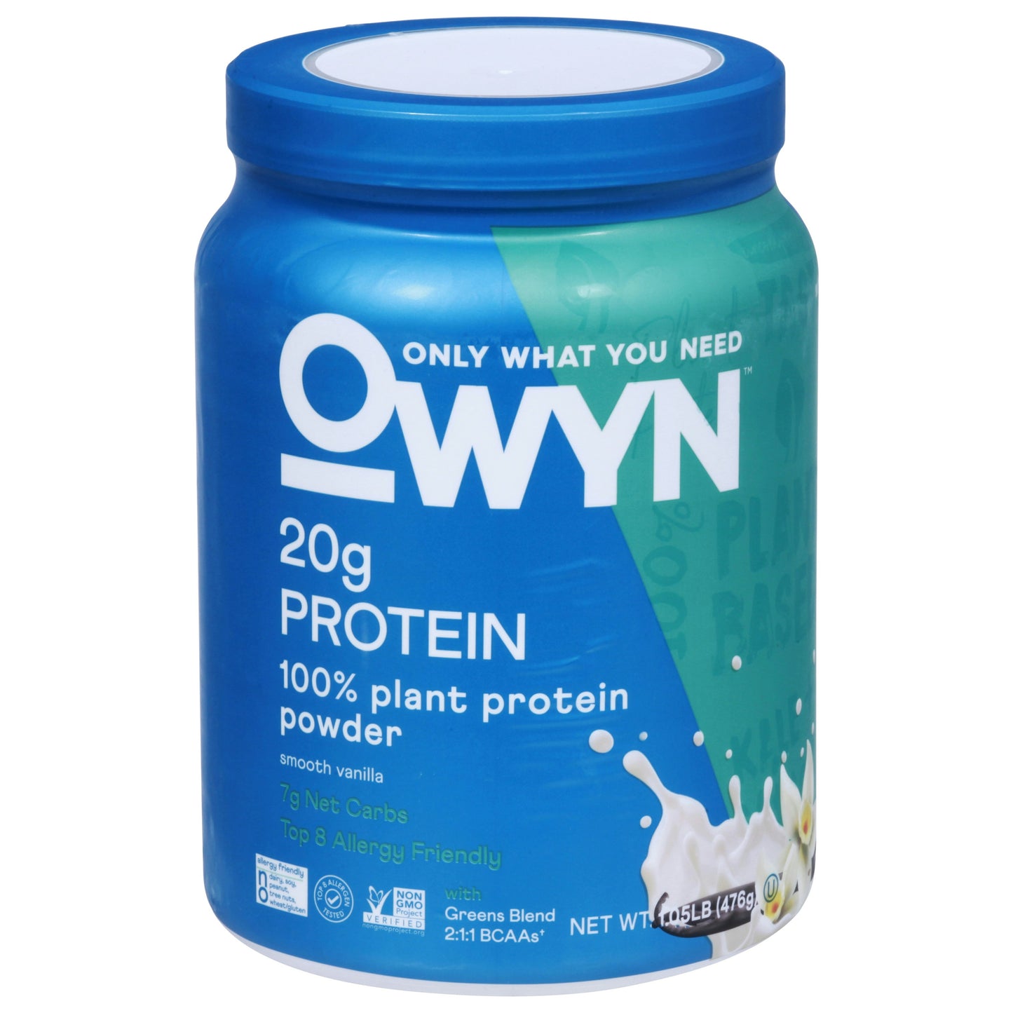 Owyn Protein Pwd Smooth Vanilla 1.1 Lb