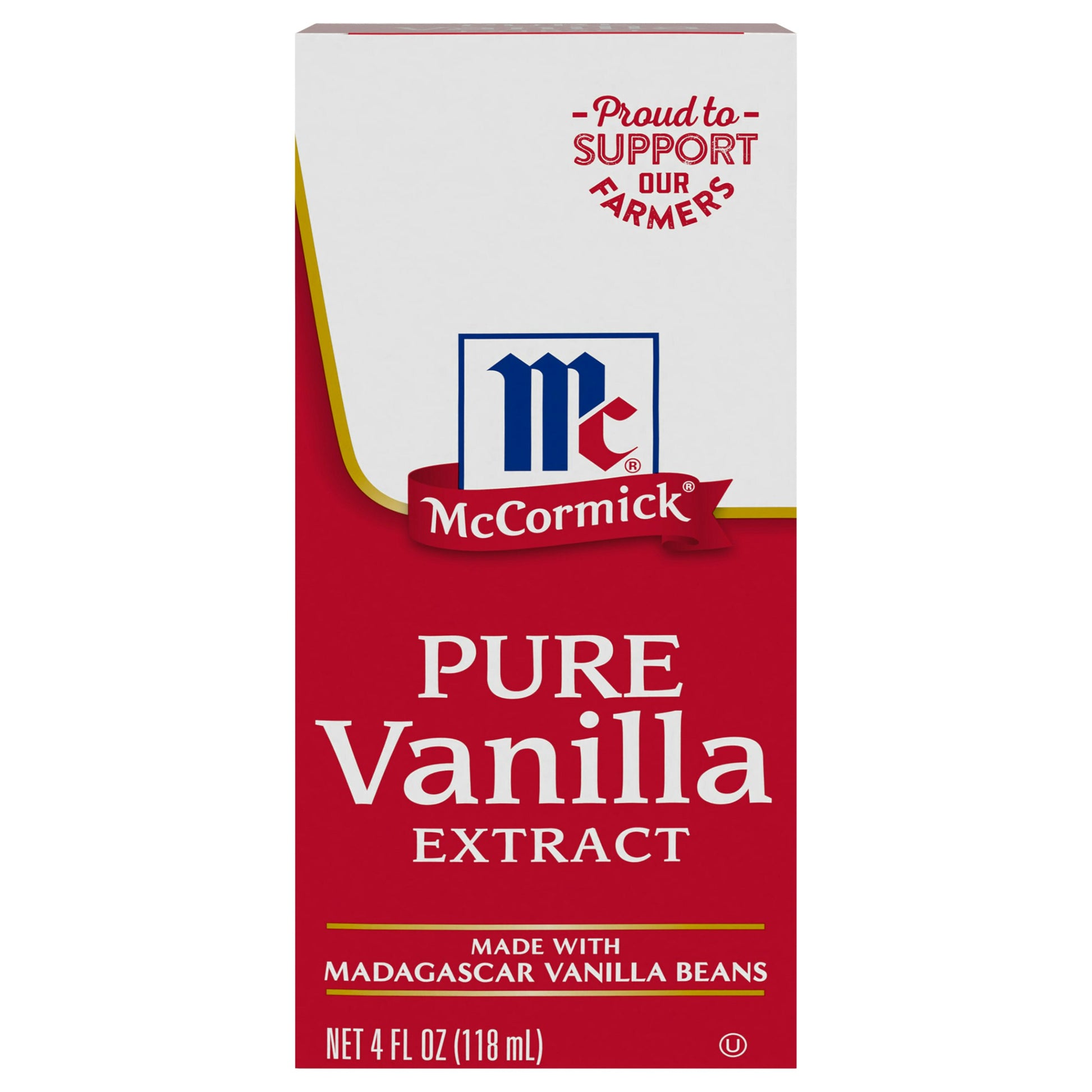 Mc Cormick Vanilla Extract Pure 4 Oz Pack of 6