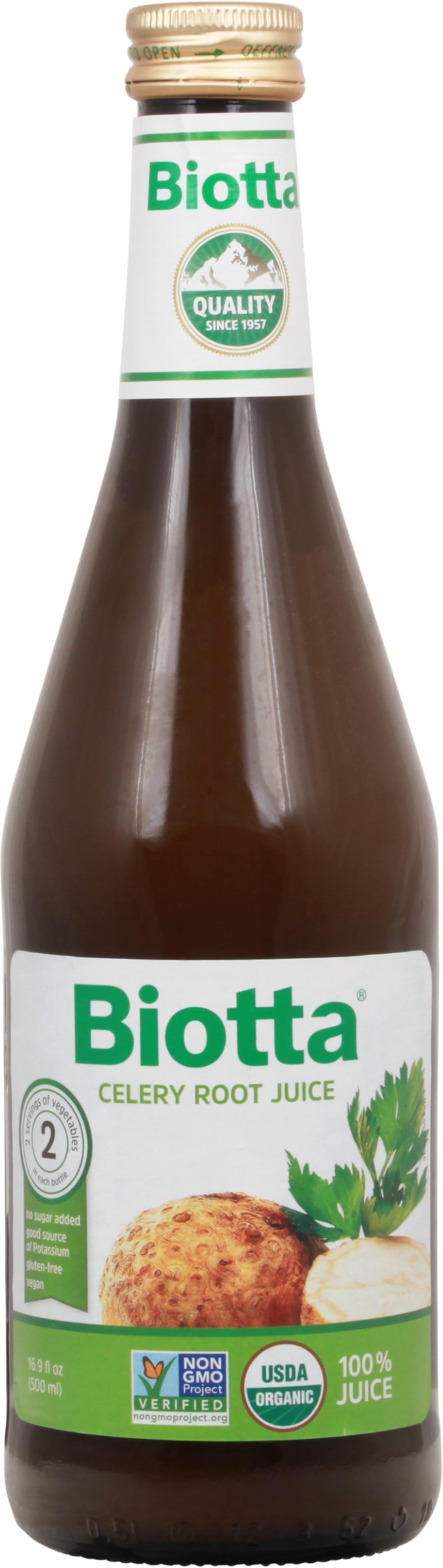 Biotta Juice Celery Root 16.9 fl oz (Pack of 6)