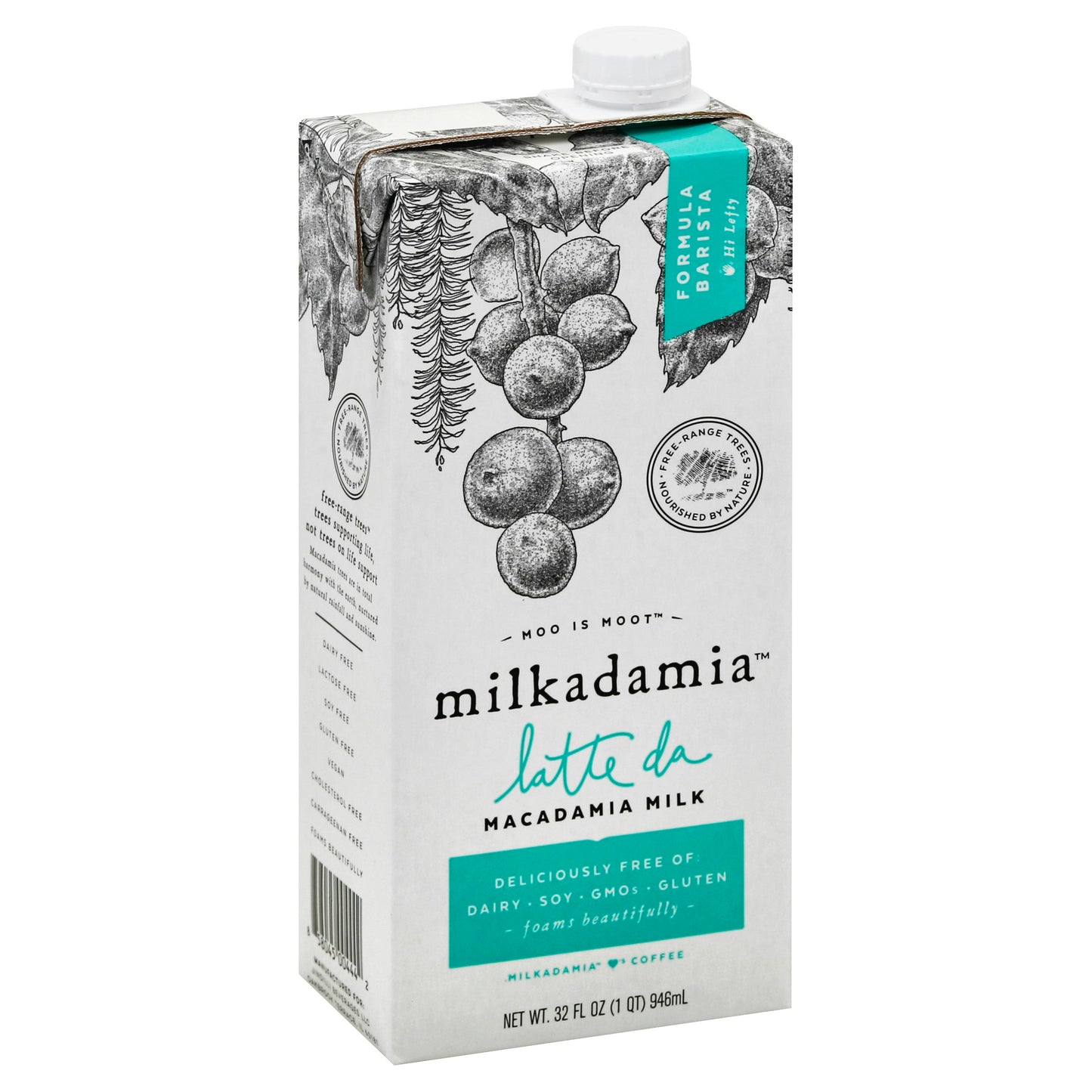 Milkadamia Milk Mcadamia Barista 32 FO (Pack of 6)