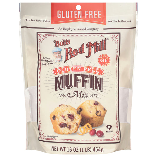 Bobs Red Mill Mix Muffin 16 Oz Pack of 4