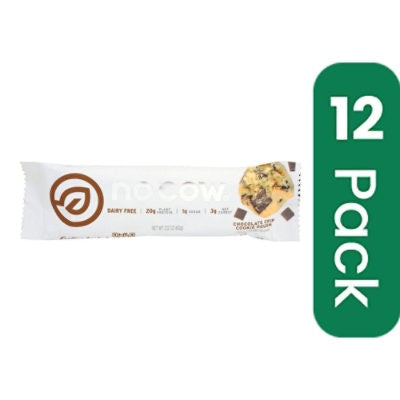 No Cow Bar - Bar Cookie Dough 2.12 oz (Pack of 12)